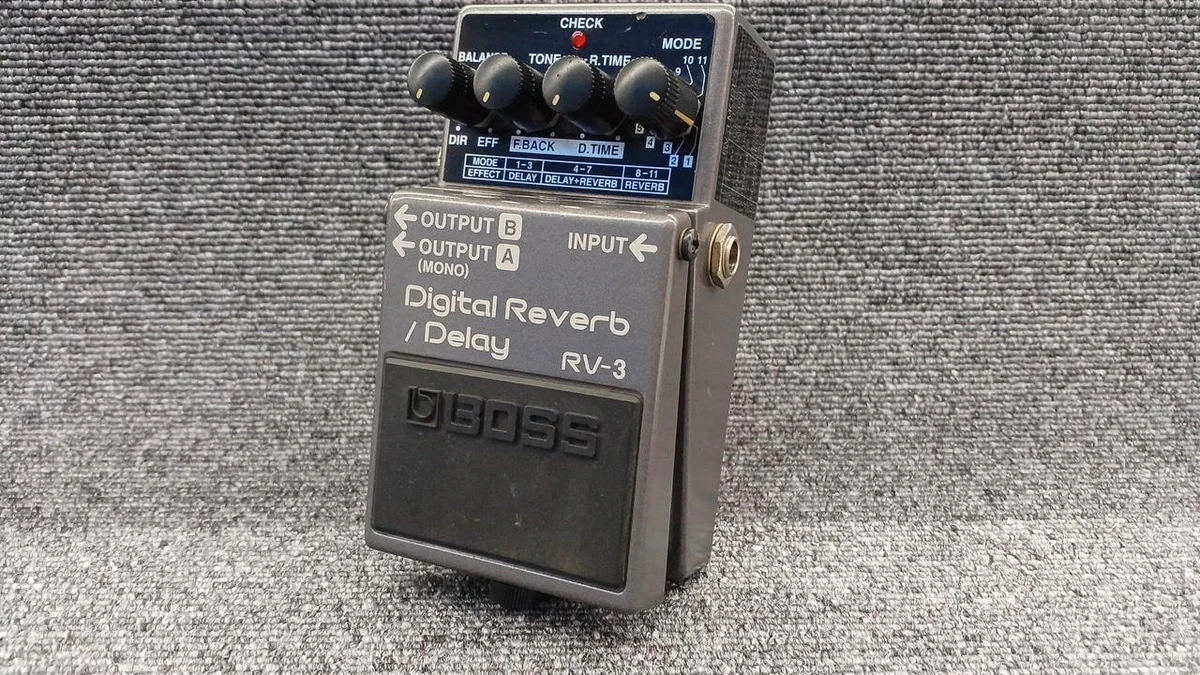 Boss RV 3 Guitar Delay, Echo & Reverb Pedals for sale | eBay