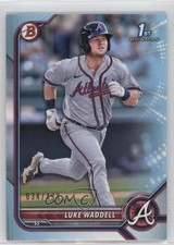 2022 Bowman Prospects Sky Blue Border 34/499 Luke Waddell #BP-48 pe8