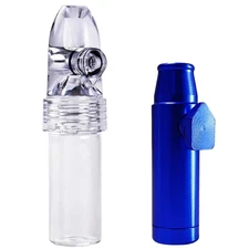 2 Pack Mini Pepper Shaker Premium Metal Spice Dispenser and Sweetener Portabl...