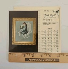 Lavender & Lace EARTH ANGEL Cross Stitch Pattern by Marilyn Leavitt Imblum L&L16