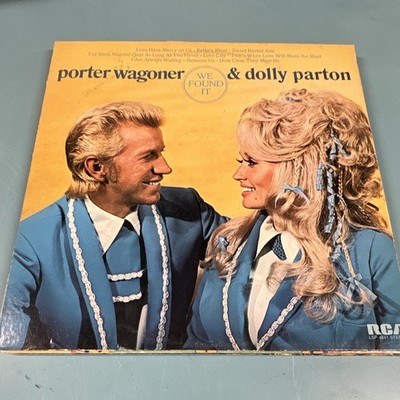 Porter Wagoner & Dolly Parton We Found It 12'' Vinyl LP RCA 1973 Stereo