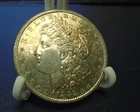 1882-S United States Morgan Silver Dollar $1 Beautiful Original Toning AU