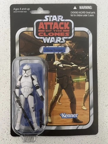 Star Wars Vintage Collection Clone Trooper VC45 2011 New On Card See Pics