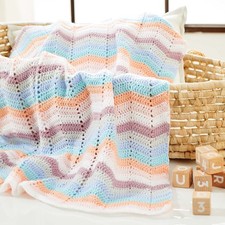 Premier  Crochet Chevrons Baby Blanket Crochet Kit