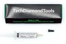 Diamond Paste Compound Polishing Lapidary 5,000 (H) Grit 5 Grams (USA MADE)