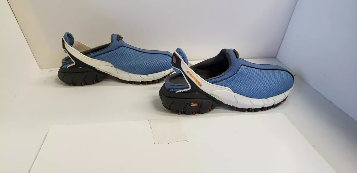 Skechers Sport Womens Comfort Shoes Walkabout Clog Medium Blue Size 7 eBay