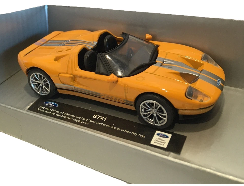 New Ray Modellino Auto Ford GTX1 Scala 1:43 Die Cast Auto Giocattolo - Immagine 4 di 4