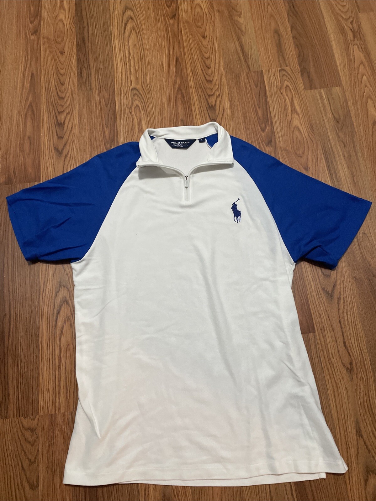 Polo Golf Ralph Lauren Uomo Large Big Pony 1 4 Cerniera Casual Preppy
