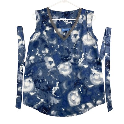 Simply Vera Vera Wang Women's Short Sleeve Wasit Tie Top Size