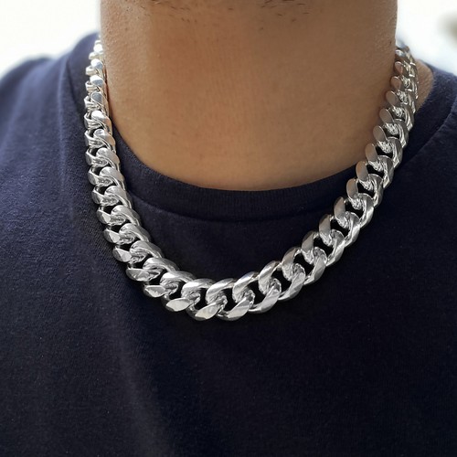 Real Solid 925 Sterling Silver Miami 
