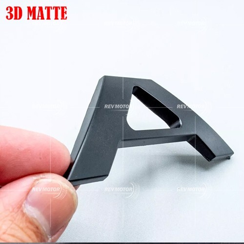 0.3 in Matte Black Tailgate Insert Letters Badge For Maverick Emblem 2022-2024