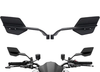 KIT MIROIRS MOTO WING AERODINAMICI CNC pour YAMAHA MT 07 MT 07 MT 09 MT - Photo 1/4