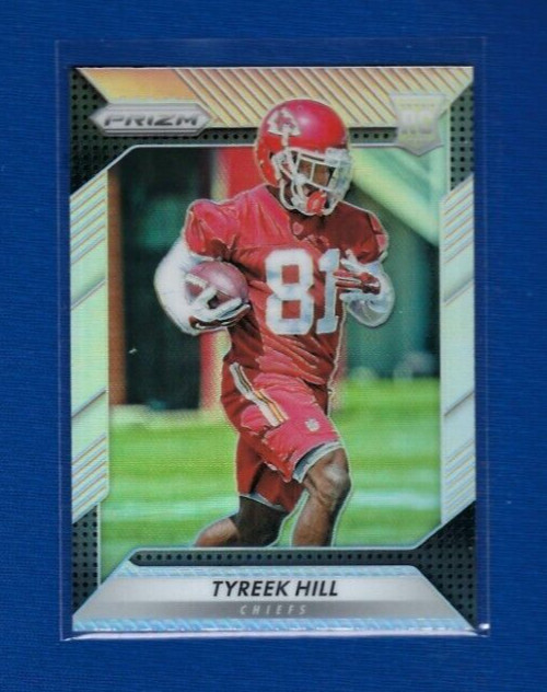 Tyreek Hill 2016 Panini Prizm Silver #296 NFL Rookie card