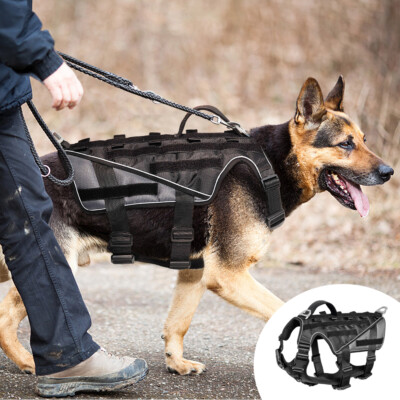 tactical german shepherd harness