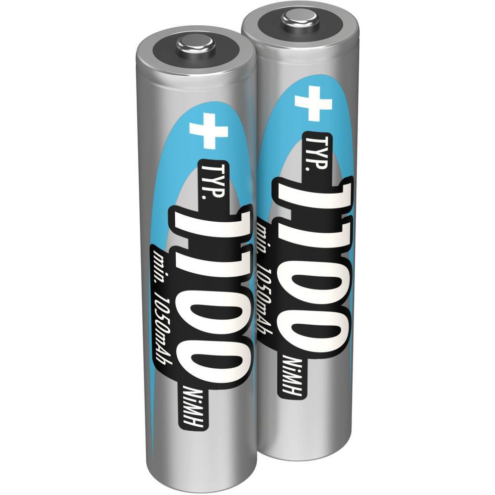 Ansmann HR03 Batteria ricaricabile Ministilo (AAA) NiMH 1050 mAh 1.2 V 2 pz.