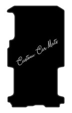 CUSTOM FIT RENAULT TRAFIC LWB REAR FLOOR MAT IN CARPET FROM 2014 ONWARDS