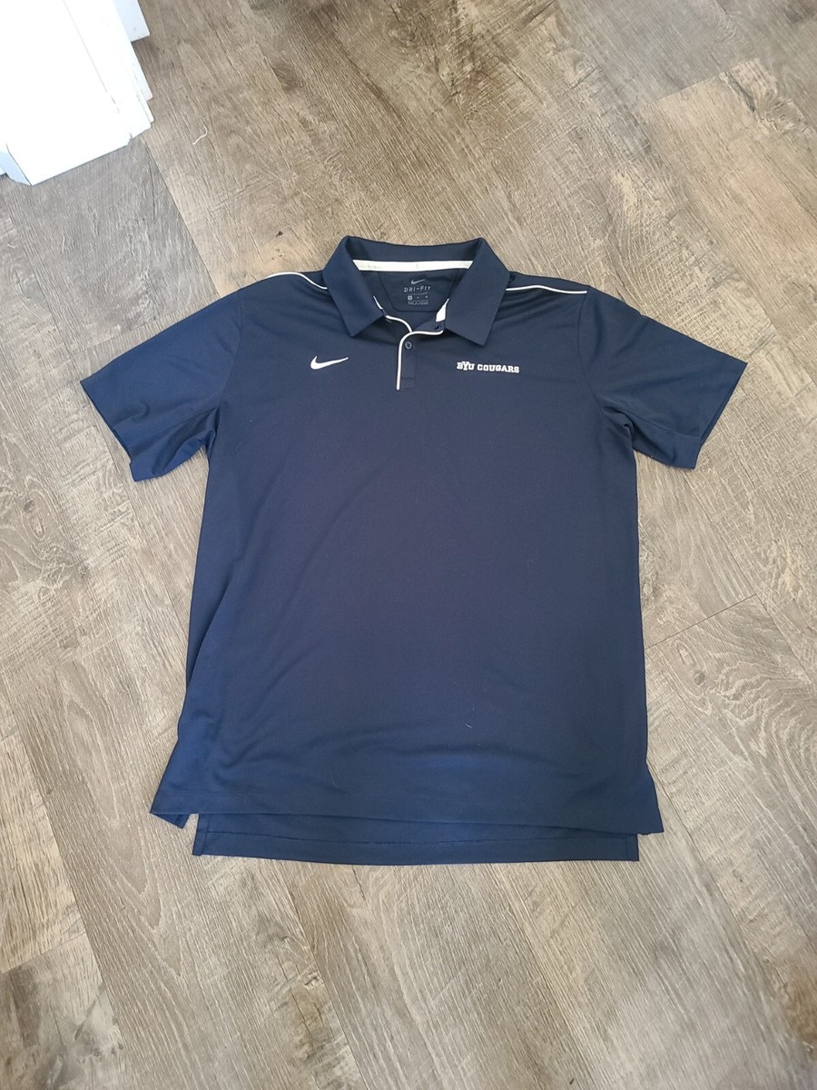 nike byu polo