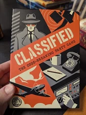 CLASSIFIED The Cold War Code-Breaking Party Game Clarendon Games 100% COMPLETE