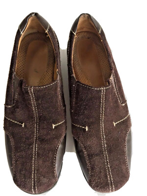 Mules En Cuir Naturalizer Taille 6 US - Marron, Plates, Confortables