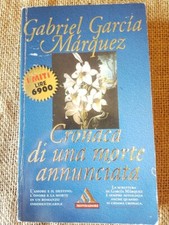 CRONACA DI UNA MORTE ANNUNCIATA, Gabriel Garcia Marquez, Mondadori 1997 (L39)
