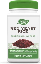 Nature's Way Red Yeast Rice, Traditional Support, 600mg, 120 Vegan Capsules