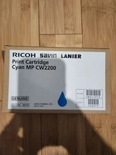 Genuine Ricoh 841721 Cyan Ink Cartridge – MP CW2200 – OEM – New Sealed