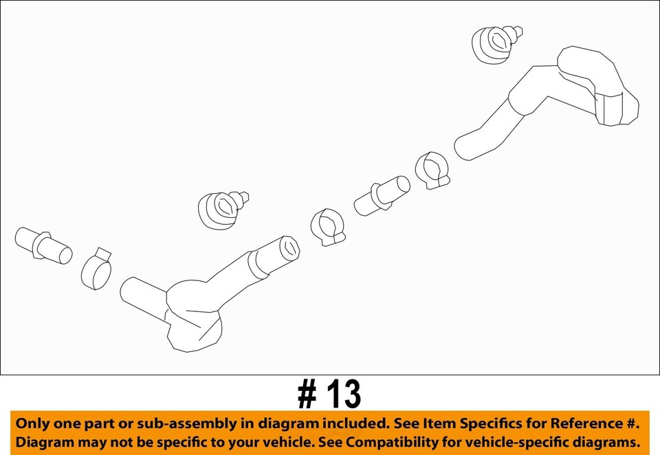 GM OEM 18-21 Bolt EV Cooling Radiator Components-Tube Assy 42557402 | eBay