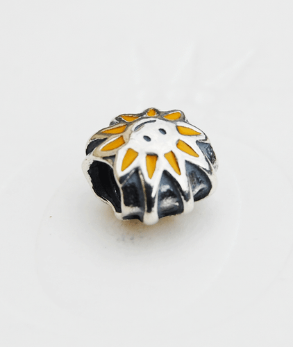 Genuine Pandora Charm "Smiling Sun" - 790532EN20 - retired - Picture 2 of 2