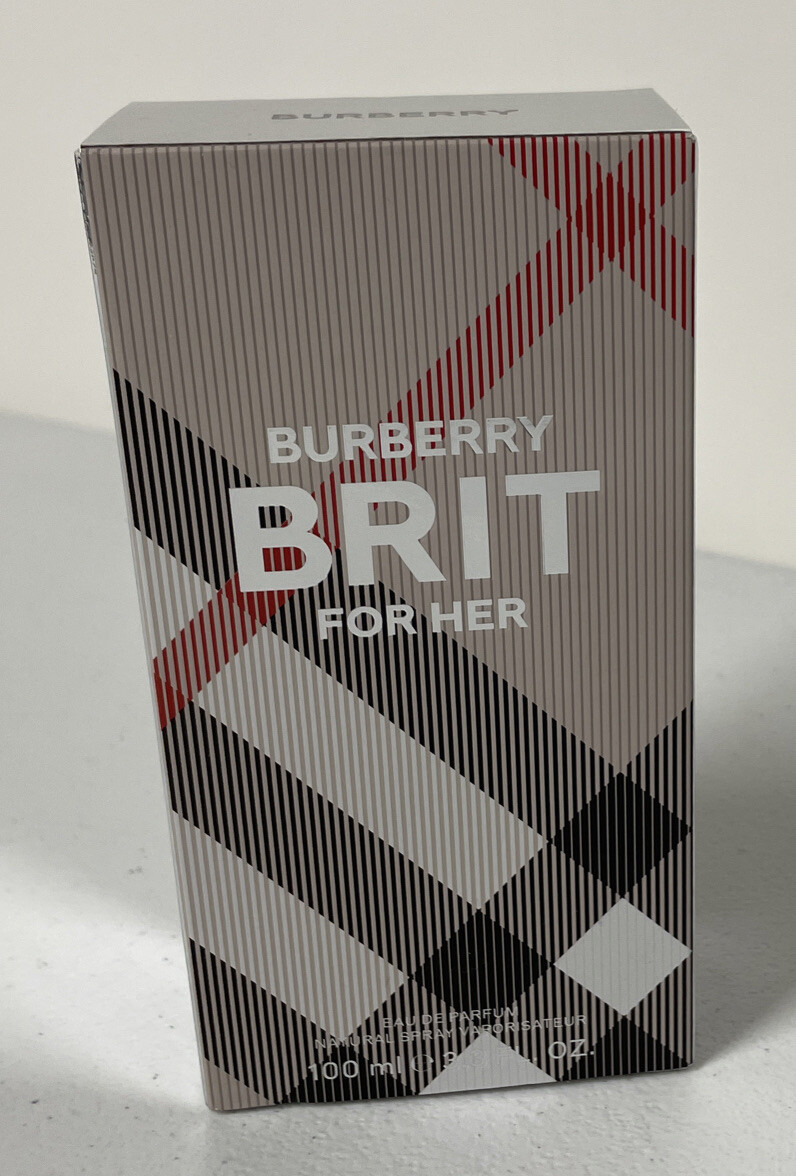 Burberry Brit For Her Eau De Parfum Spray EDP for Women 100ml/3.3