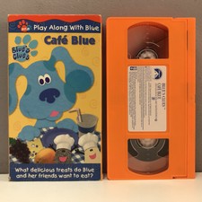 Blues Clues Cafe Blue Vhs 01 For Sale Online Ebay