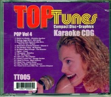 Top Tunes Karaoke CD G - TT005 Pop Hits Vol. 4