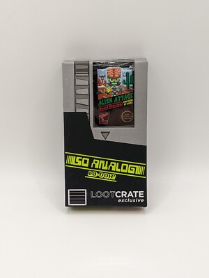 Lootcrate Exclusive ''Alien Attack'' So Analog 10-Doh! Cartridge Mars Attacks
