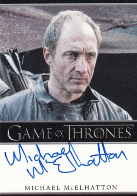 Game of Thrones Bordered Season 3 Autograph Card Michael