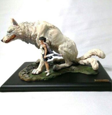 Princess Mononoke フィギュアセット Studio Ghibli Princess Mononoke Moro & San Figure Limited Edition