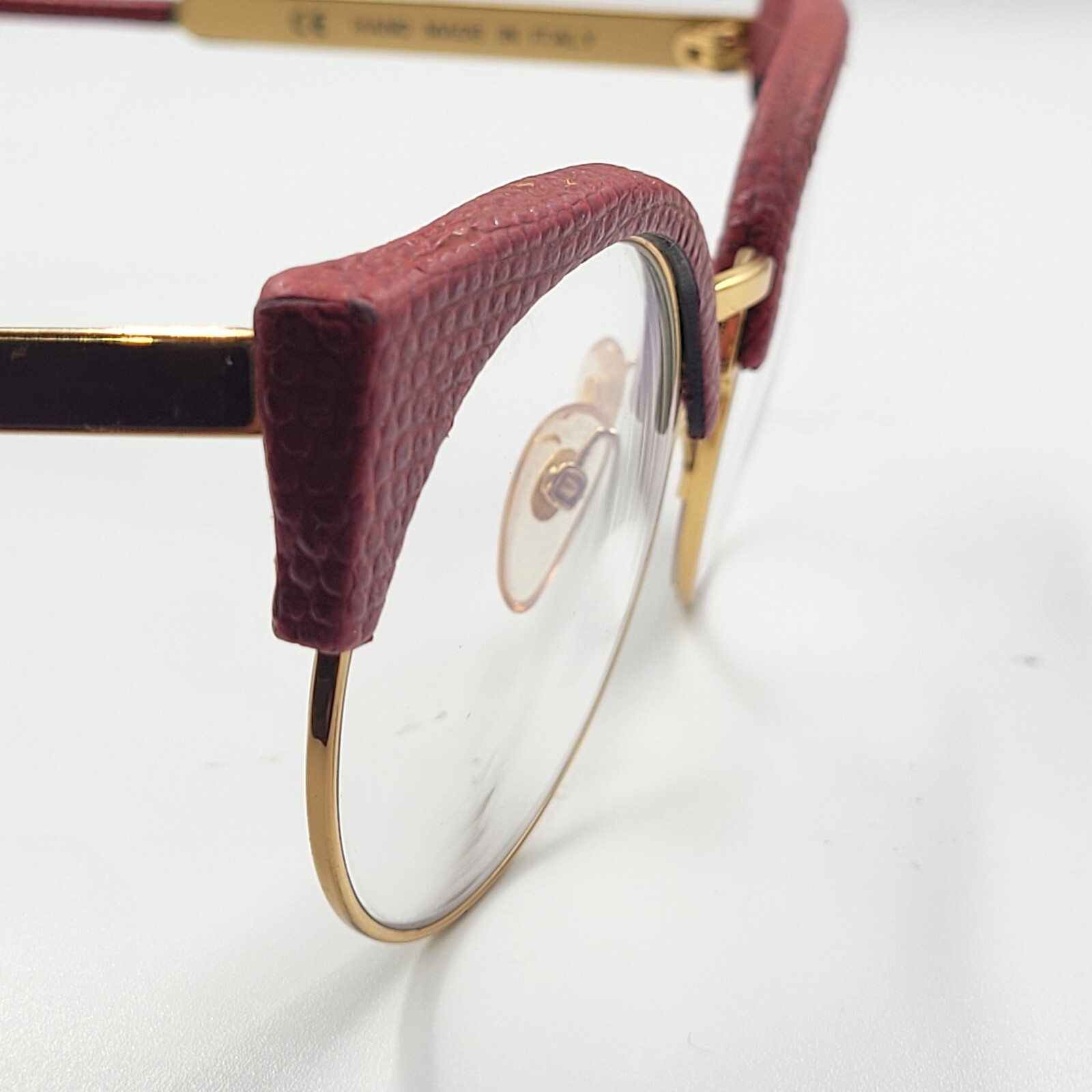 RetroSuperFuture Ilaria Red Lizard Sunglasses Eye… - image 7