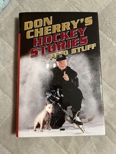 Don Cherry Signed Hockey Stories & Stuff Hardcover Book Autograph Boston Bruins