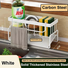1pc Sponge Holder For Kitchen Sink Essentials Decor Organizer Caddy Accessories