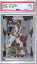 2019-20 Panini Prizm Draft Picks Silver Tremont Waters #53 PSA 9 MINT 00e8