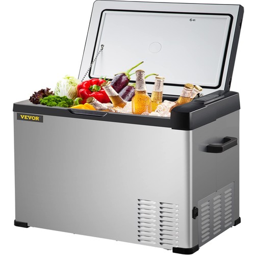 VEVOR C40 - 42 Quart Portable Fridge, Dual Voltage (12V/24V AC) - Scratch & Dent