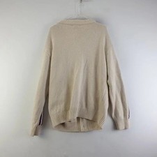 Nerdy Men  s Cream Red Knit Cardigan L9570