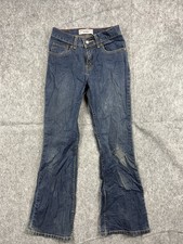 Levi Strauss Signature Girls Regular Fit Stretch Bootcut Med Wash Jeans Size 14R