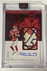 2025 Panini Authentically Patrick Mahomes Historic Patch Auto Red /10 #HPA-5 KG