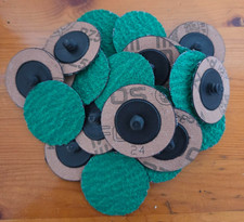 ROLOC DISCS  2" 24 GRIT  TYPE-R  OUTLASTS 3M GREEN CORPS  QTY: 50  USA