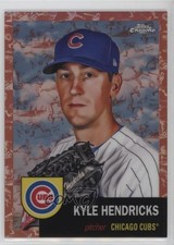 2022 Topps Chrome Platinum Anniversary 28/75 Kyle Hendricks #474 10vh