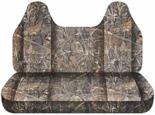 Pickup Truck Seat Covers Camo Duck Hunt Fits 98-2003gmc Sonoma Bench Wmolded Hr