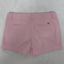 Vineyard Vines Shorts Girls 14 Pink Chino Adjustable Waist Summer Casual Twill