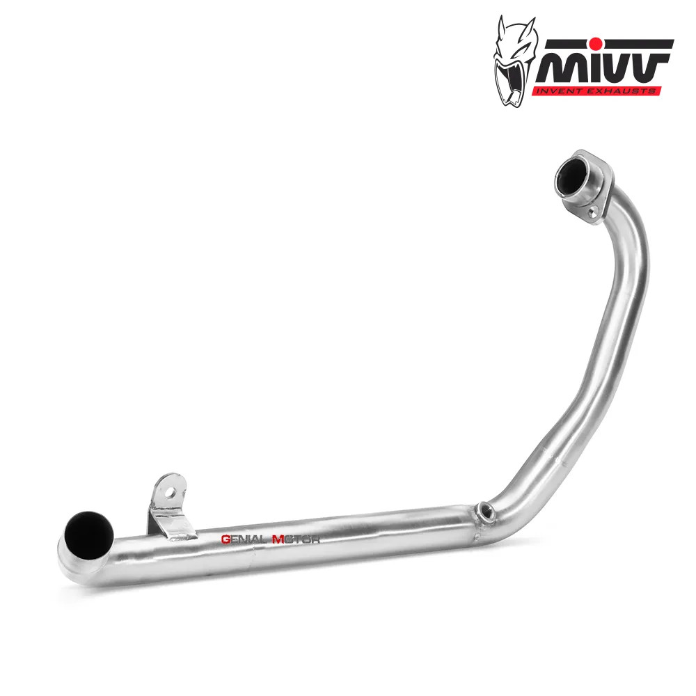 Mivv No Kat Link Pipe Downpipe Stainless Steel for KAWASAKI NINJA 125 2019 2024