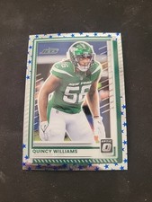 2025 Panini Optic #116 Quincy Williams Stars Emoji  New York Jets 