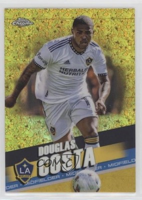 2022 Topps Chrome MLS Gold Mini-Diamond Refractor 50/50 Douglas Costa #78 1u6