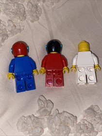 Lot 3 Classic Town LEGO Octan Minifigure Racing Team oct032 Oct018 Ocr025 Helmet